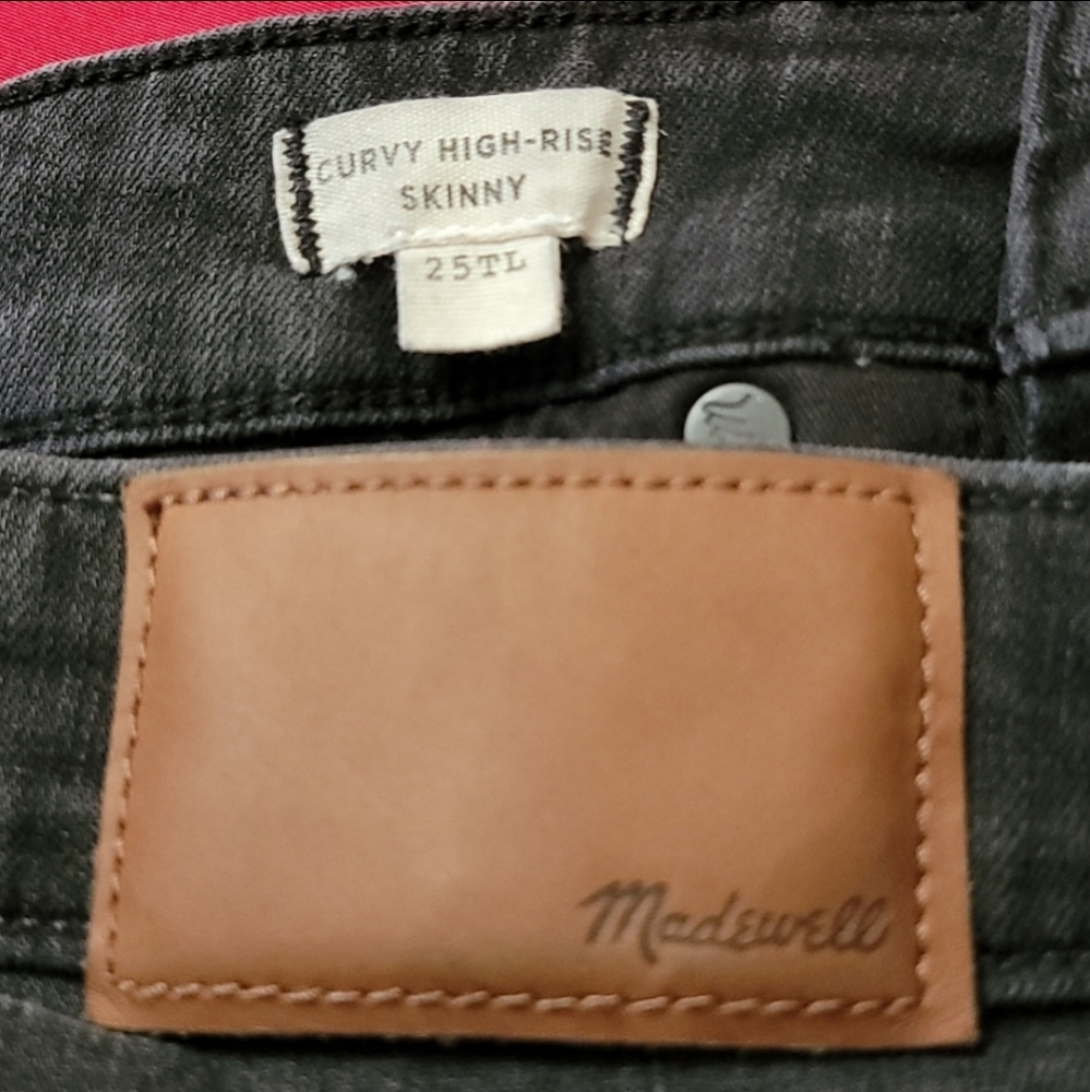 Madewell High Rise Skinny Skinny Jeans